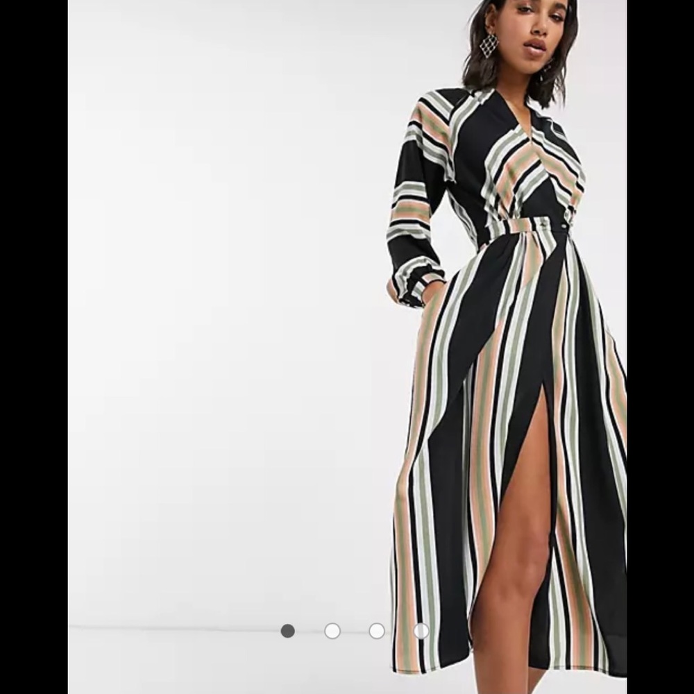 ASOS wrap dress.